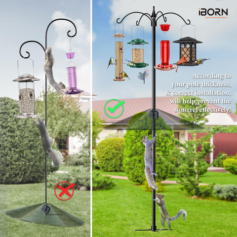 iBorn guidance on keeping a safe clearance around the pole