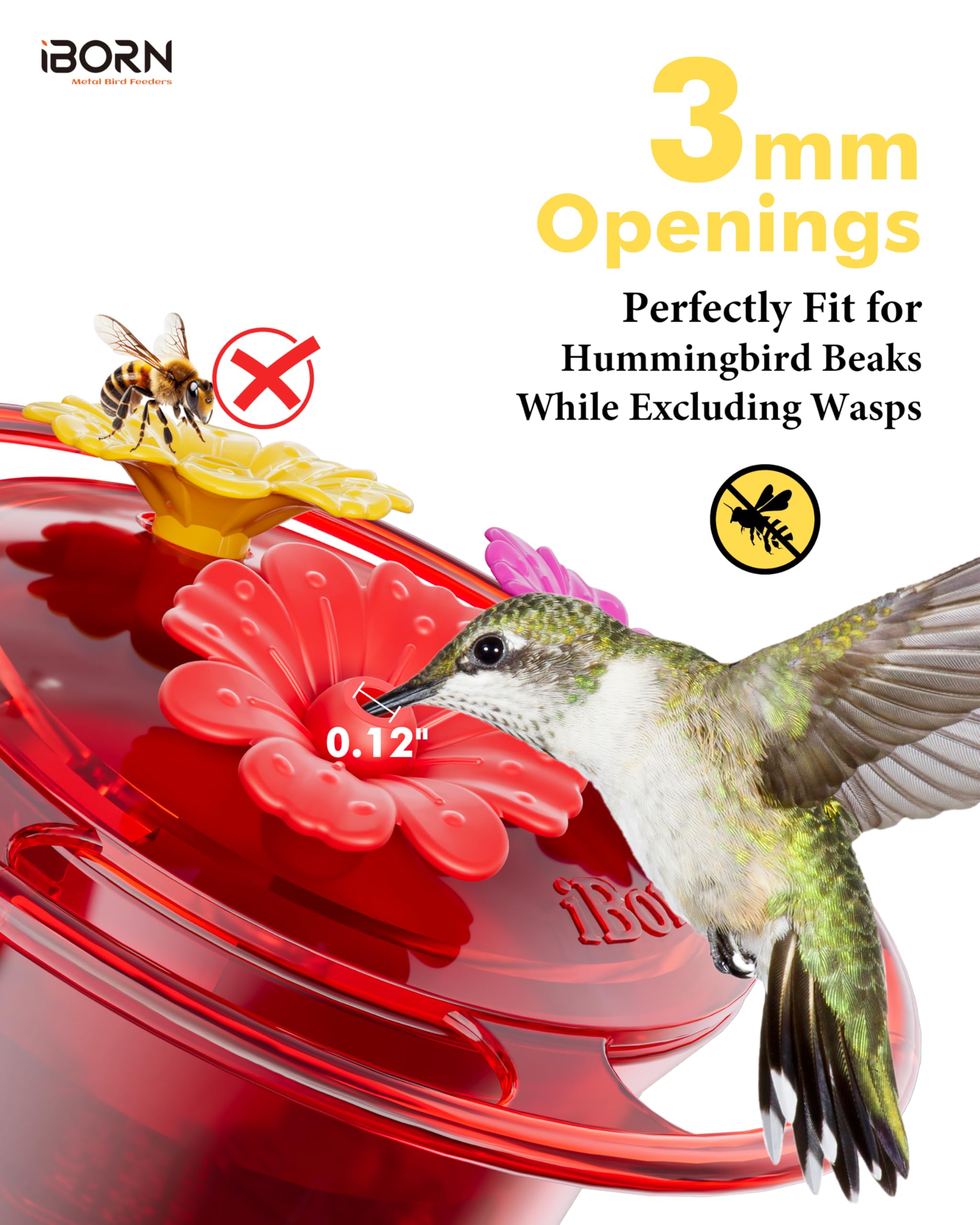 iborn twist-off lid and wide mouth make cleaning and refilling easy
