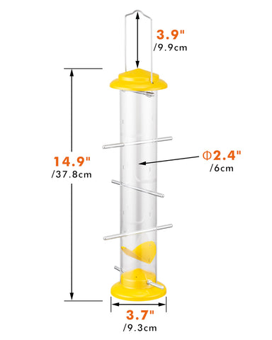 iBorn V-shaped spacers and drainage holes keep seeds fresh