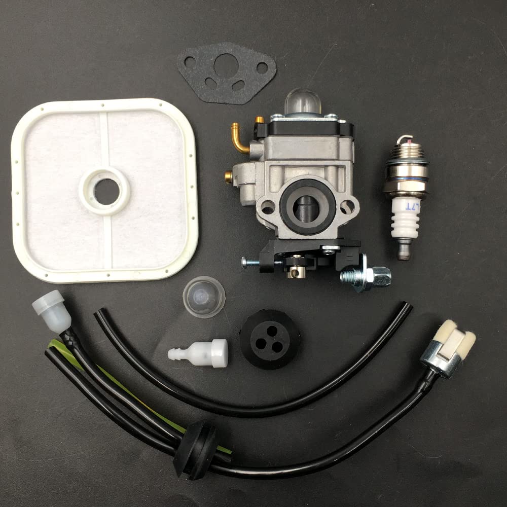 IBVIBV carburetor air filter kit contents include gasket and primer bulb for easy installation.