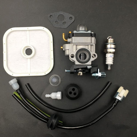 IBVIBV carburetor air filter kit contents include gasket and primer bulb for easy installation.