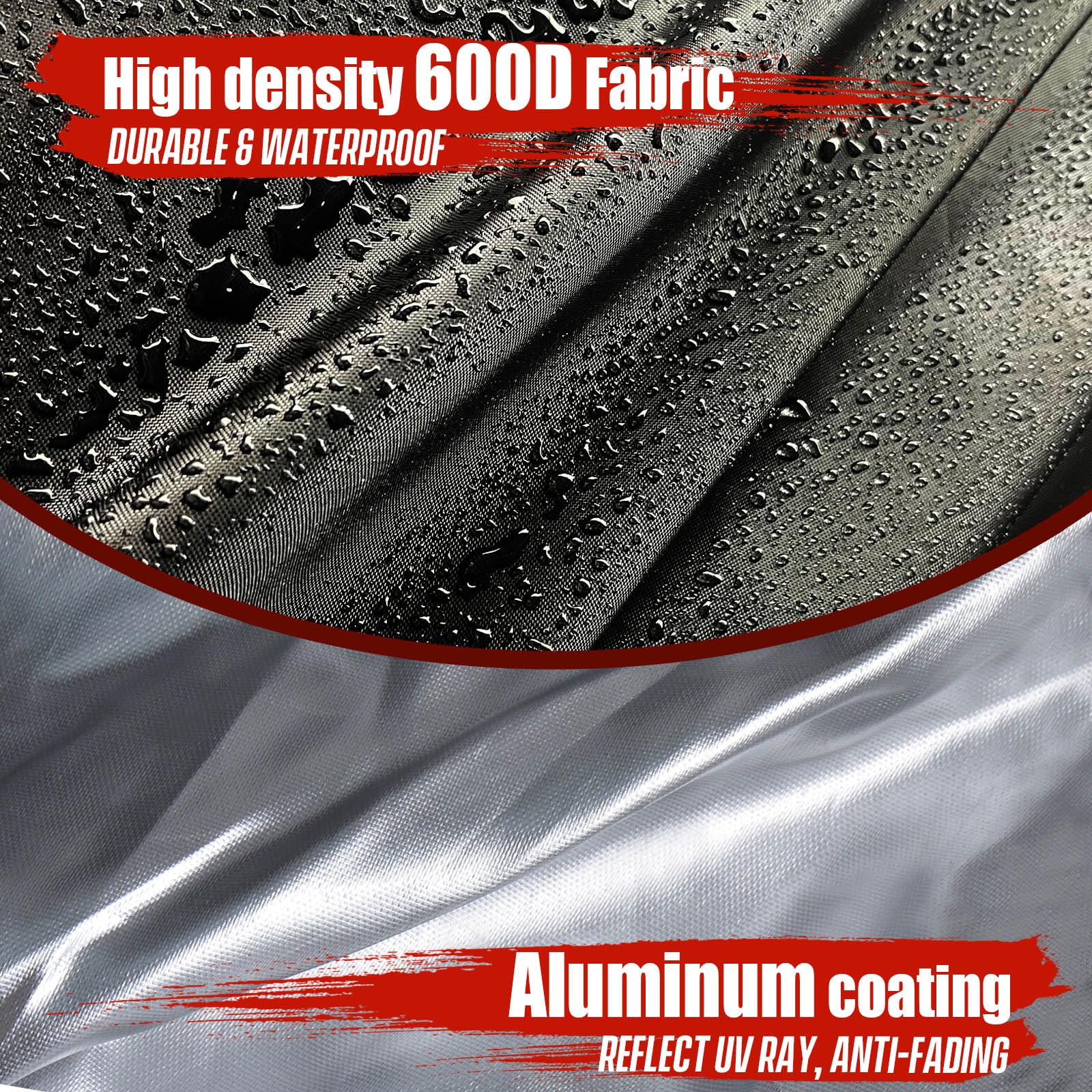 IC ICLOVER interior aluminum coating reduces sun exposure on the mower.