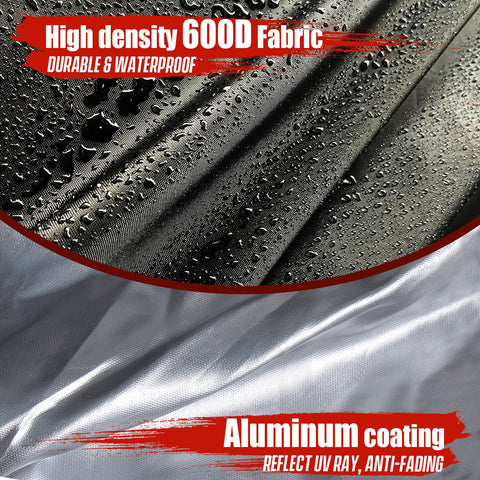 IC ICLOVER interior aluminum coating reduces sun exposure on the mower.