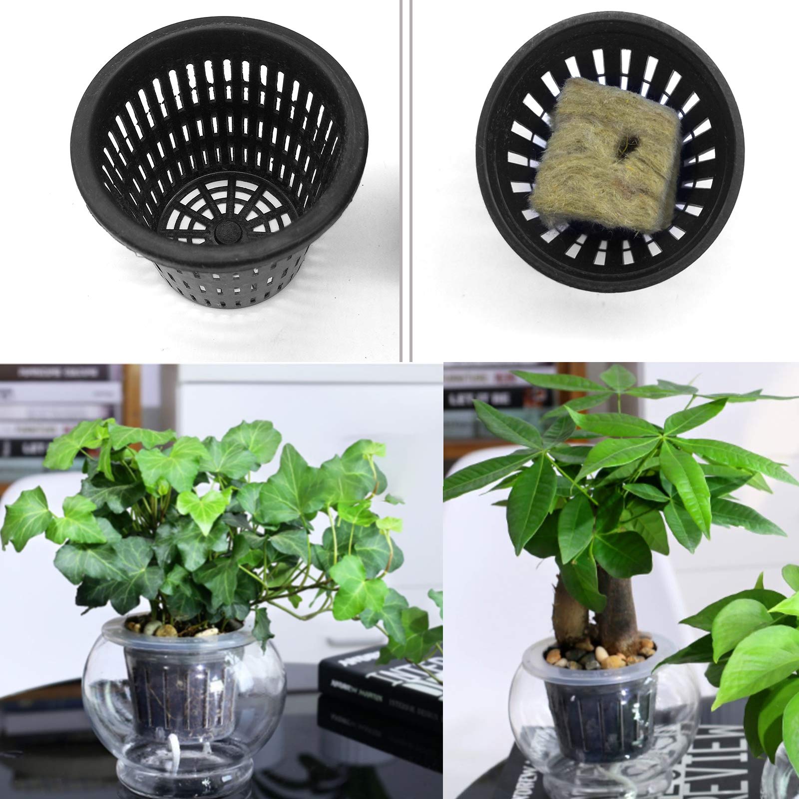 Iceyyyy self-watering cotton wick cords promote steady moisture