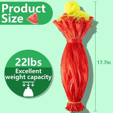 Iceyyyy Hanging fruit mesh bags: breathable, space-saving solution for fresh produce.