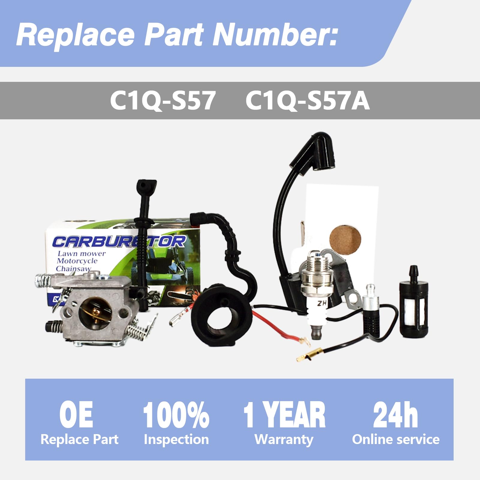 Icezest spark plug component for STIHL chainsaws—steady combustion support.