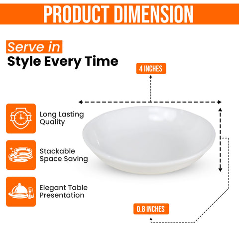 Iconikal coaster in white ceramic protects surfaces during drinks.