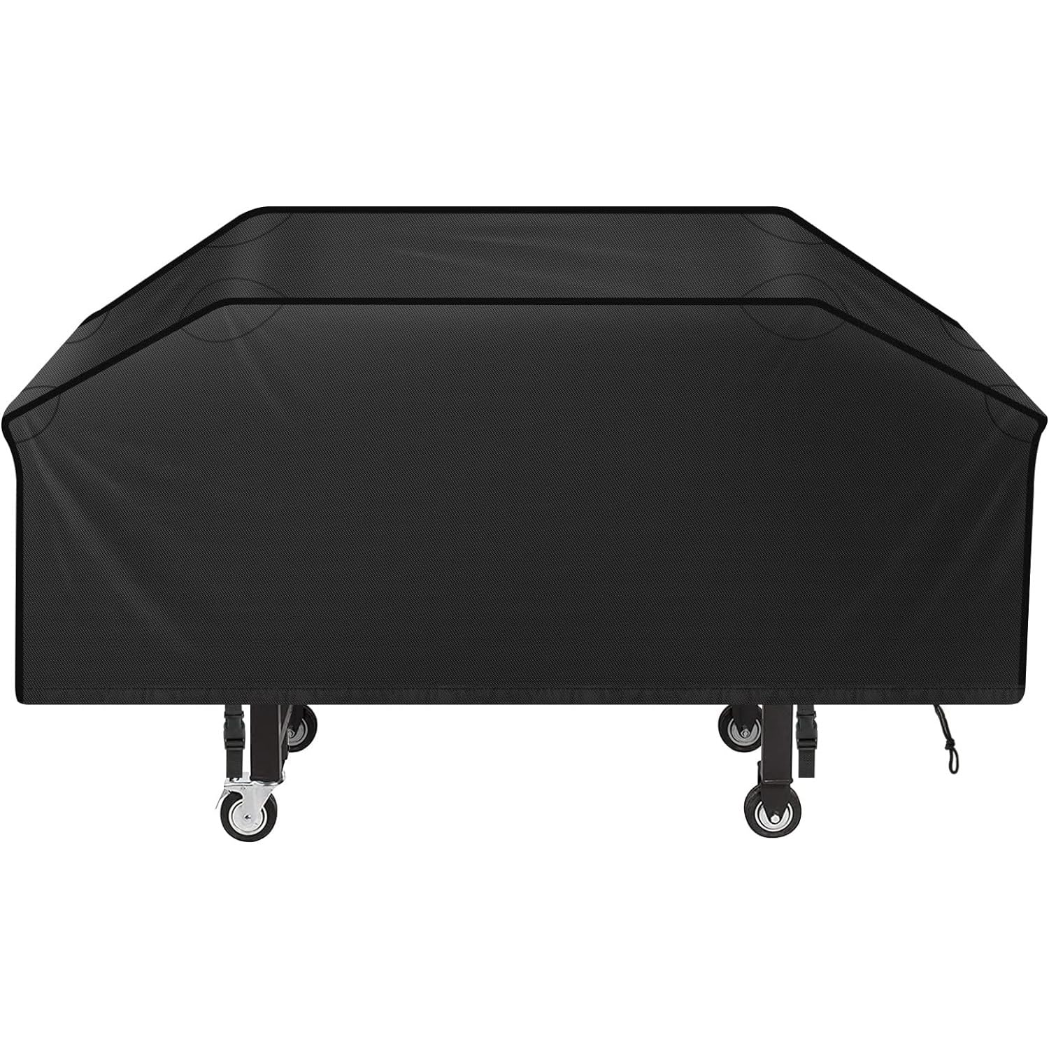 iCOVER 36-inch griddle cover protects the grill from rain with waterproof fabric.