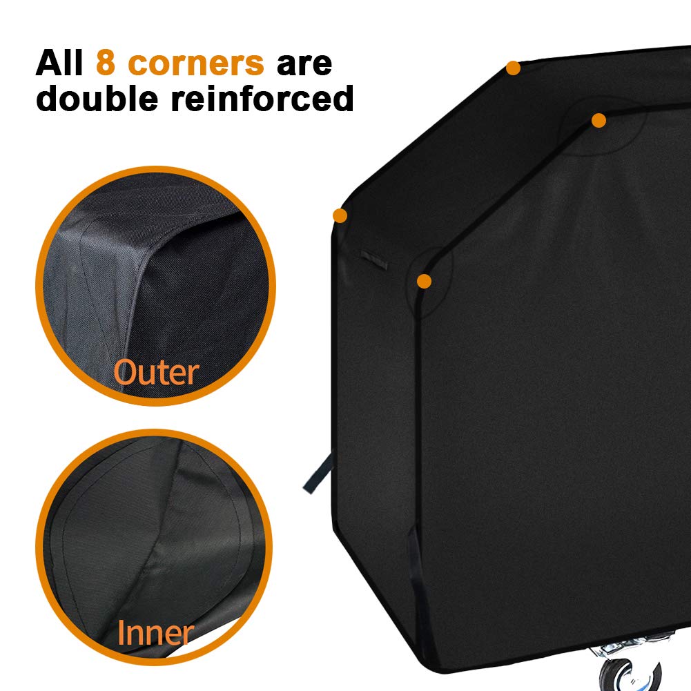 iCOVER windproof straps and buckles secure the cover in wind