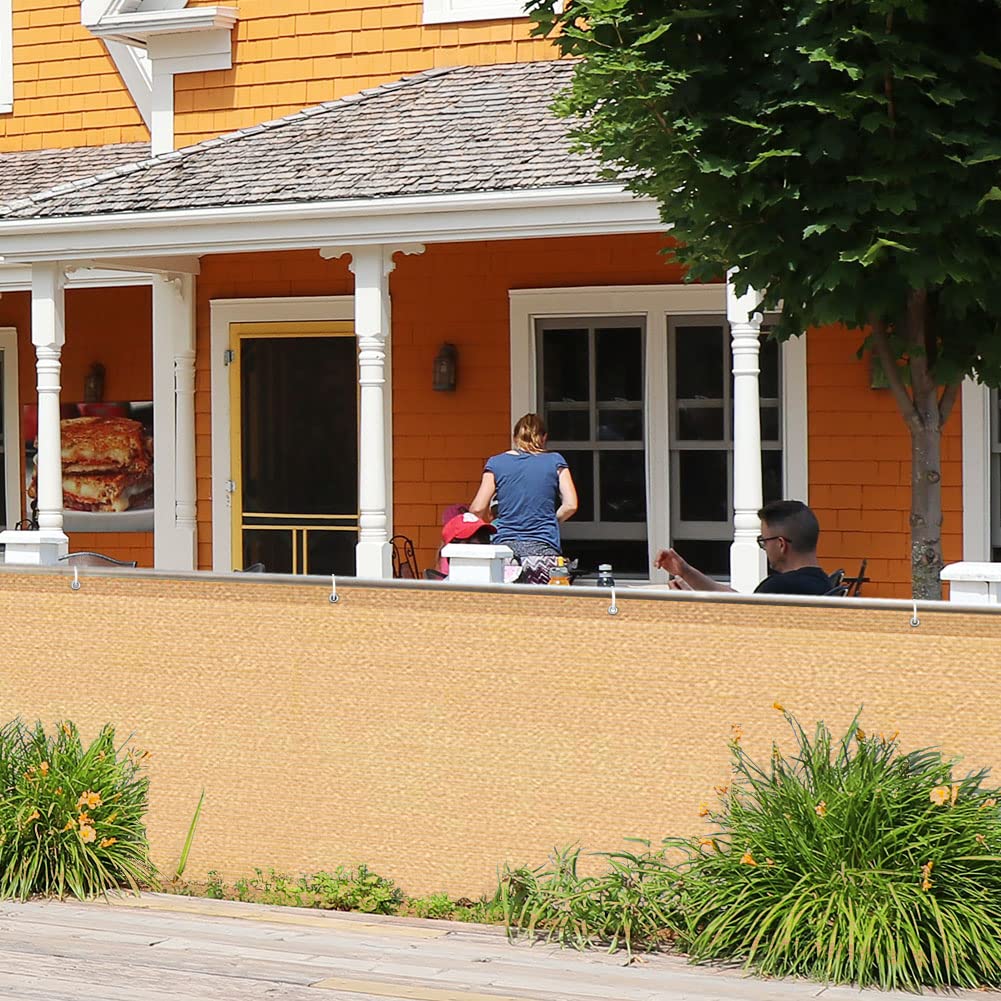 iCover apartment and patio privacy screen fits various spaces