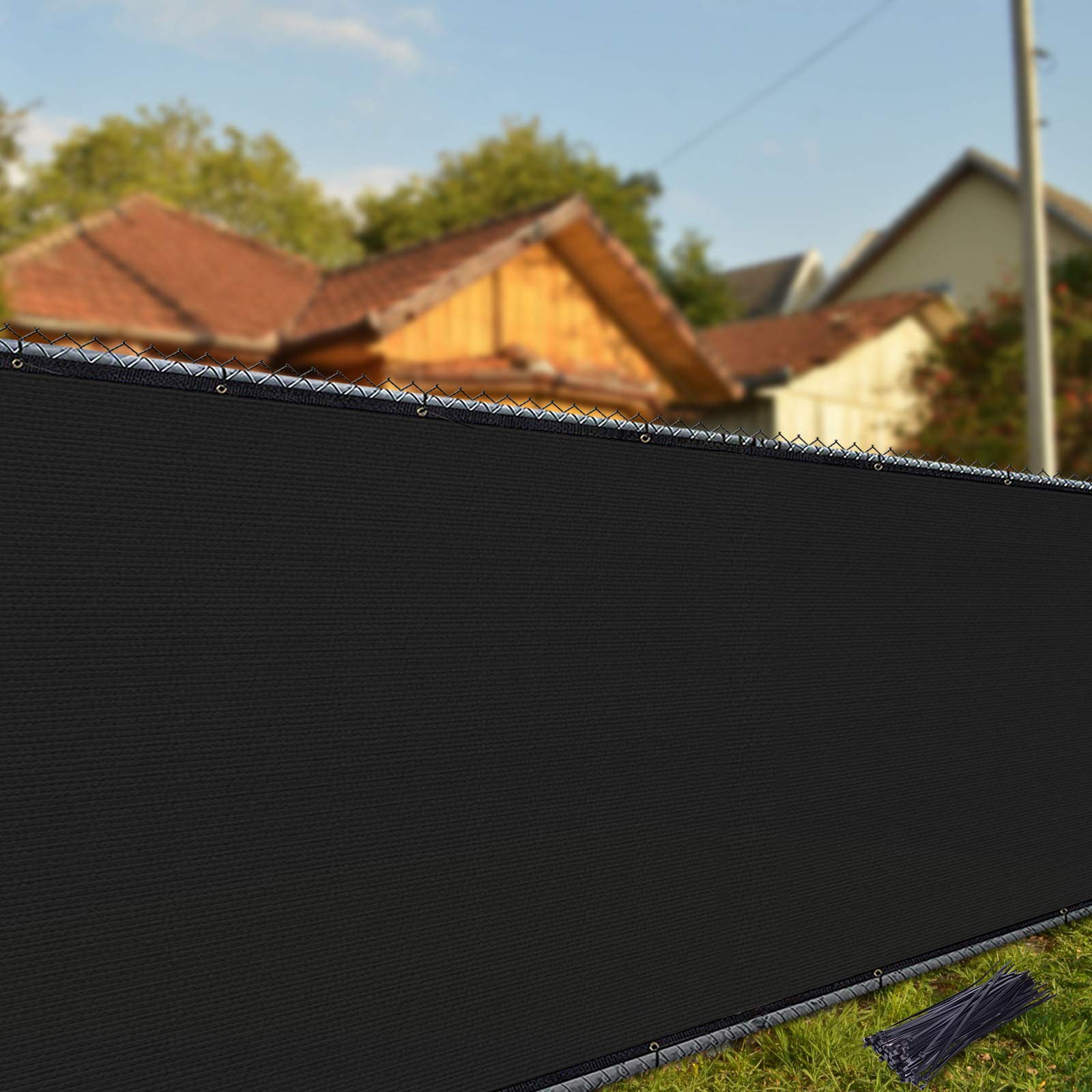 iCover balcony privacy screen protecting views while allowing air