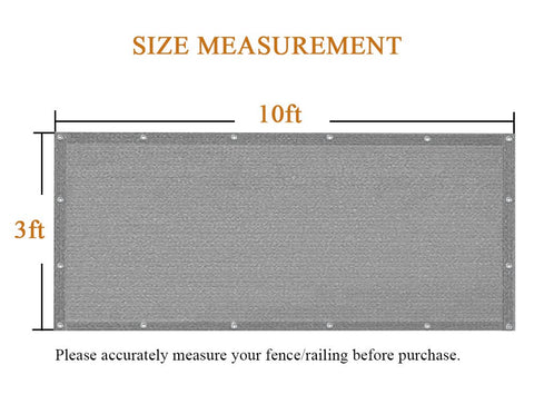 i COVER fence screen includes cable ties for quick, secure installation.