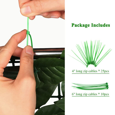 i COVER easy-install ivy panels with snap-hooks simplify setup.