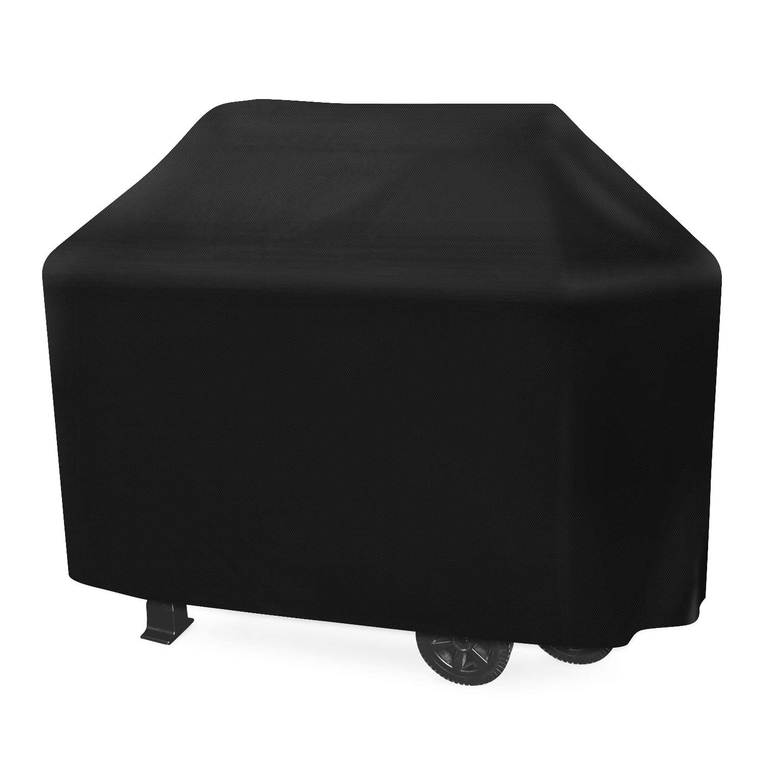 iCOVER 58-inch grill cover fits most 3-5 burner grills, protecting from sun and rain.