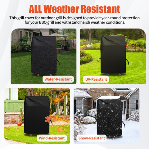 iCOVER all-weather protection for outdoor grills all year long