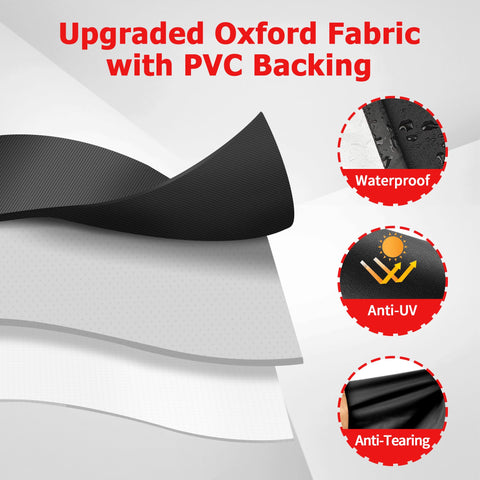 iCOVER waterproof Oxford fabric shields grills against rain and sun