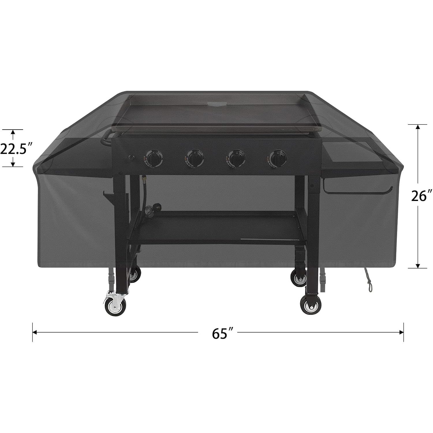 iCOVER lightweight cover is simple to store when not in use.