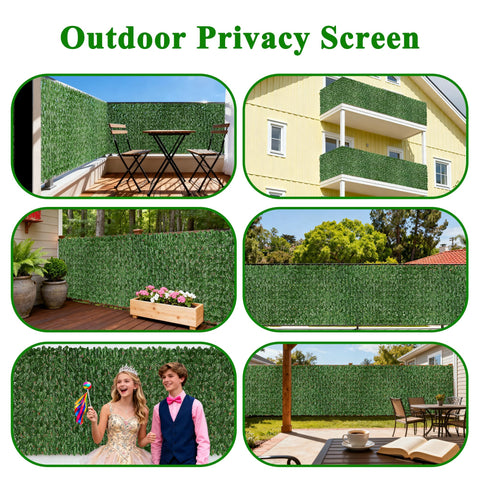 i COVER modular ivy panels reassemble to fit fences, walls, or trellises.