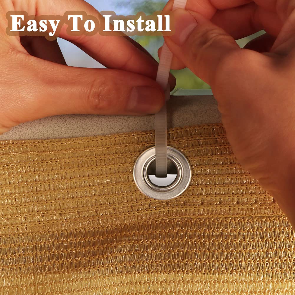iCover UV-resistant balcony screen protects from sun glare outside