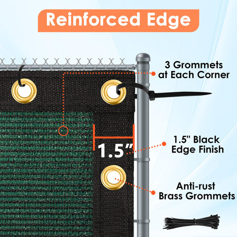 iCover 40 zip ties included for quick, secure installation.