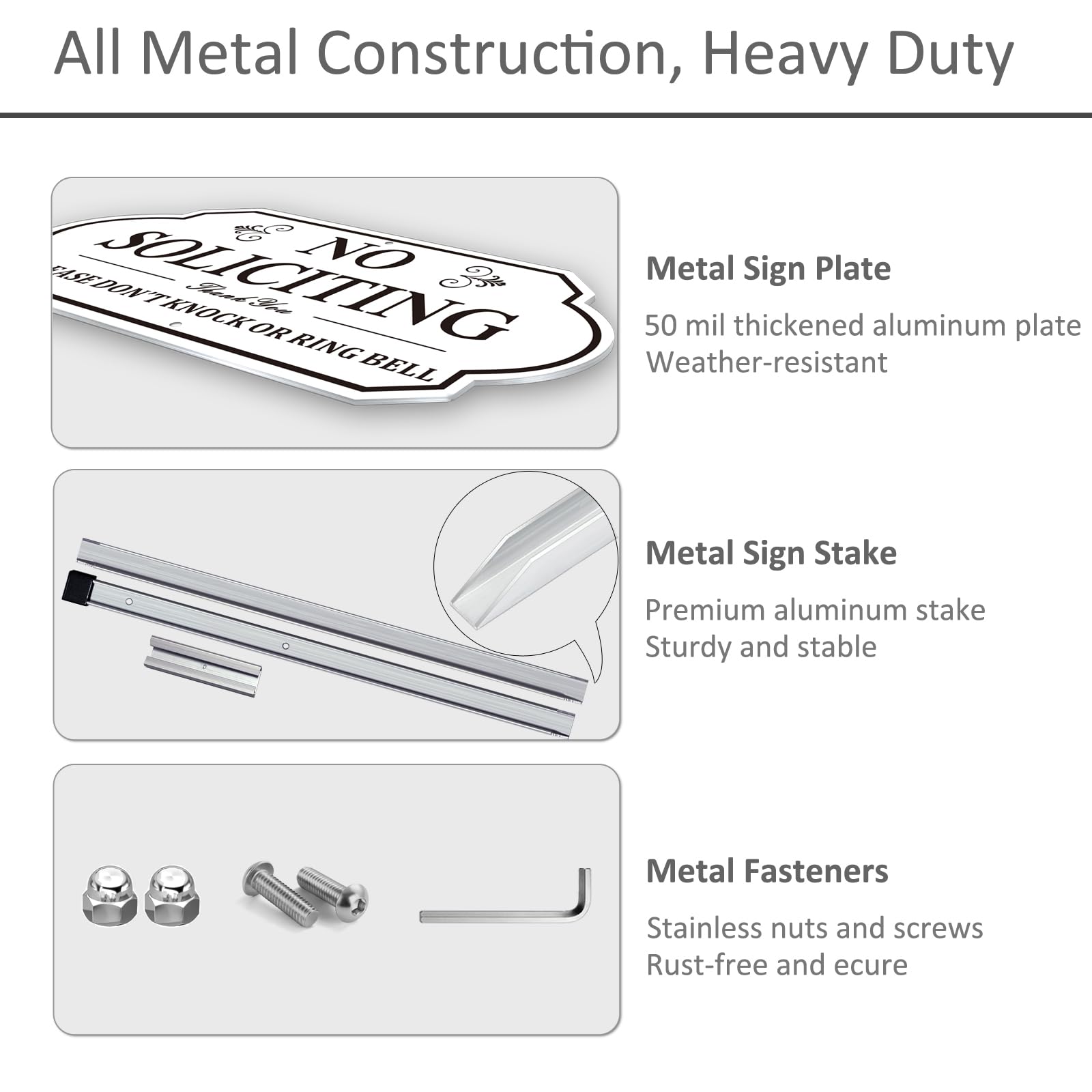 i-CowFun rust-proof fasteners ensure long-lasting installation.