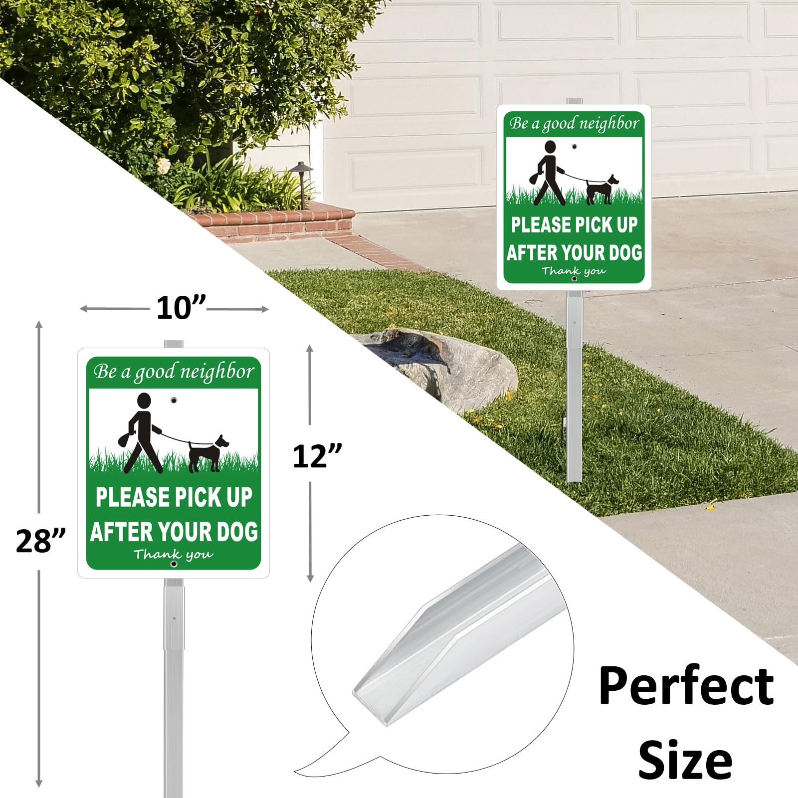 i-CowFun durable aluminum sign designed for long-lasting outdoor use.