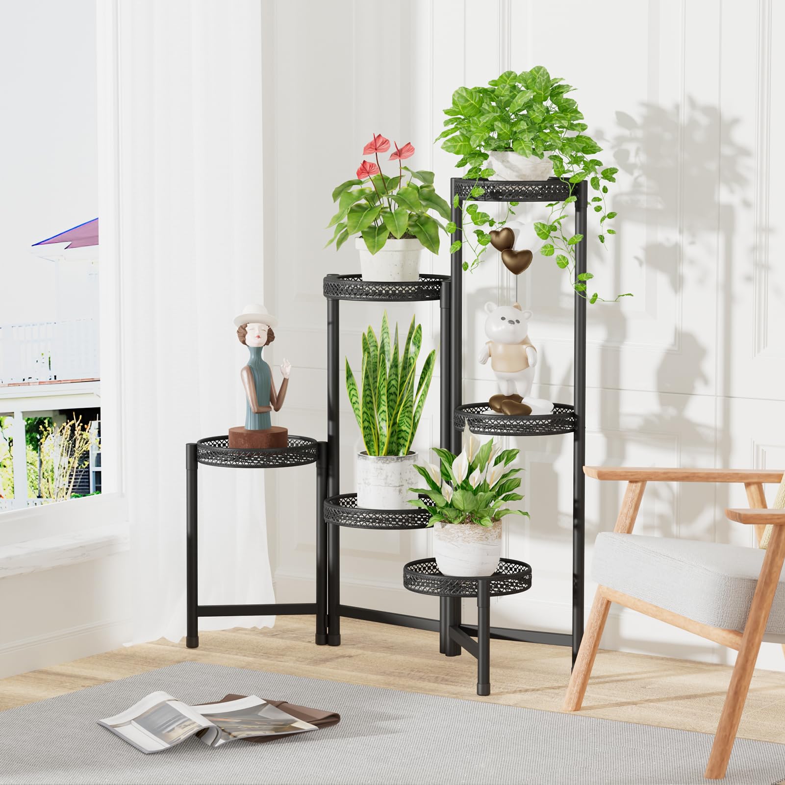 iDavosic.ly color choices in black, white, gold, bronze, or green suit any décor.