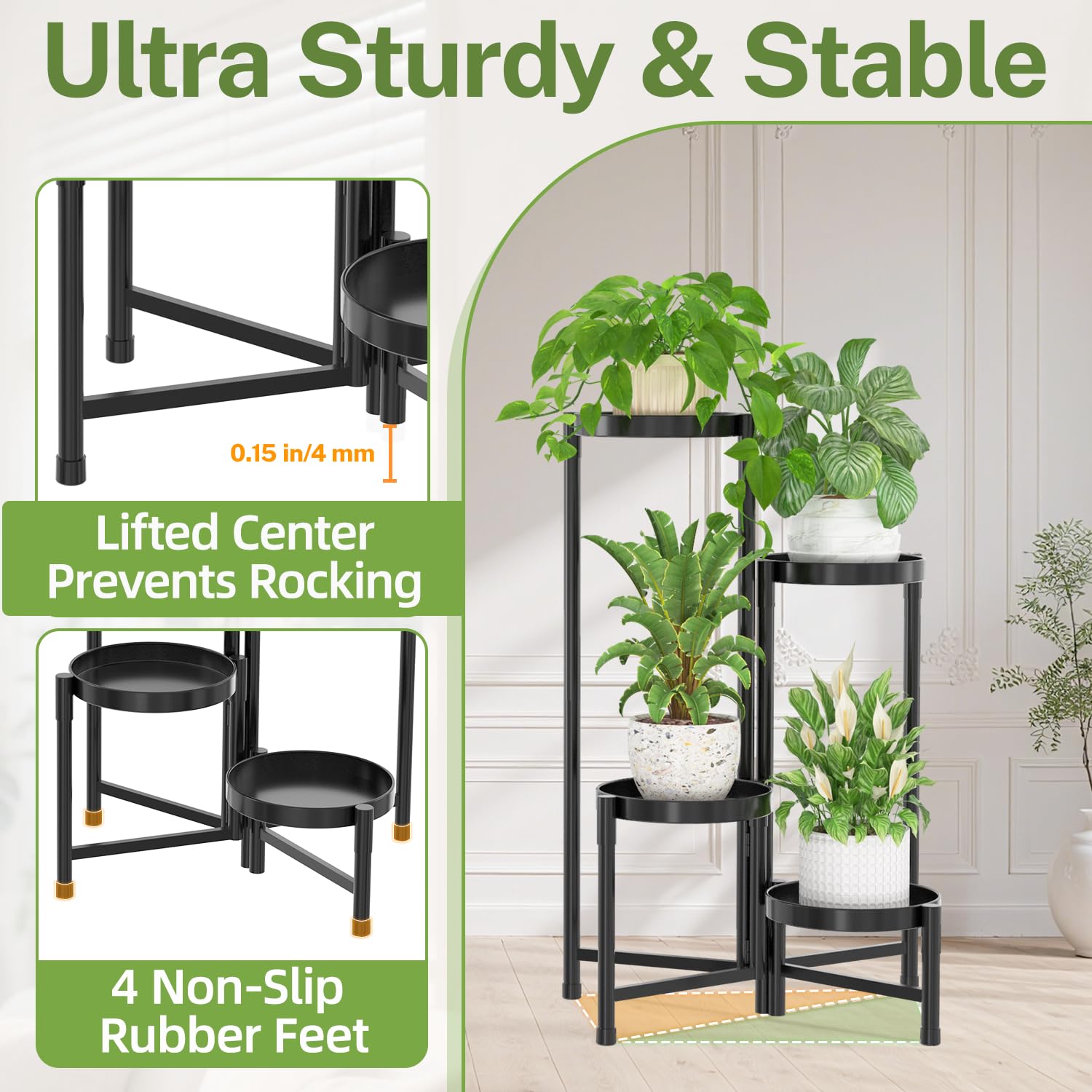 idavosic.ly iron construction emphasizes sturdy support for multiple pots