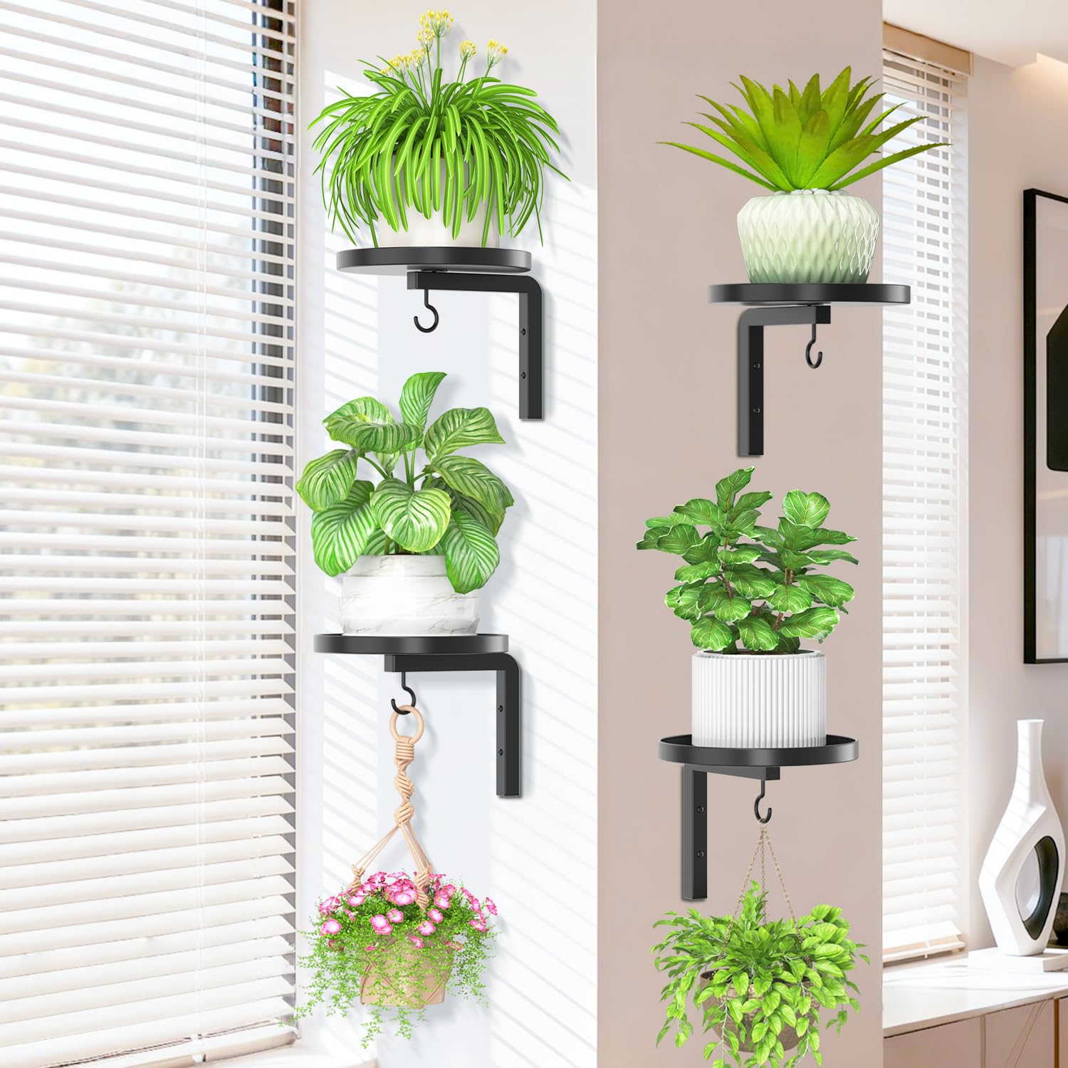 iDavosic.ly one-piece hanging hook for easy setup