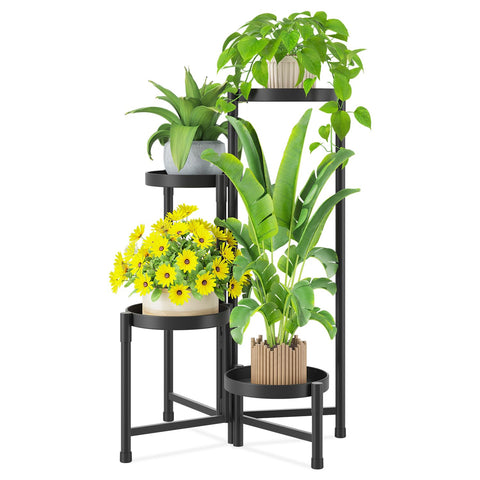 idavosic.ly plant stand assembly shows easy, tool-free setup for rapid display