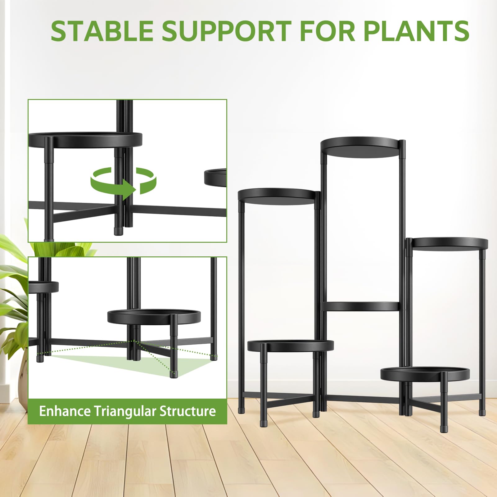 iDavosic.ly rust-resistant coating suits indoor and outdoor use.