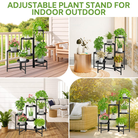 iDavosic.ly spiral tiers maximize sun exposure for plants