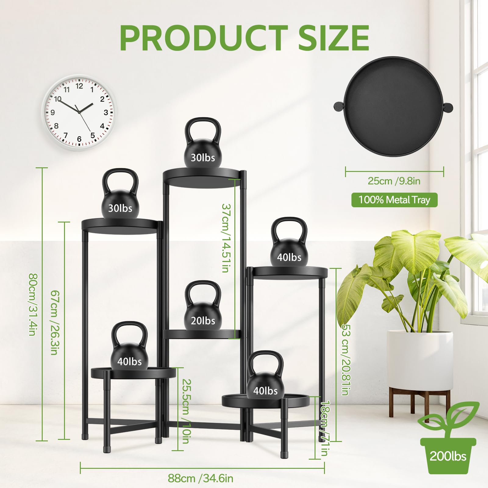 iDavosic.ly spiral tiers optimize light exposure for plants.