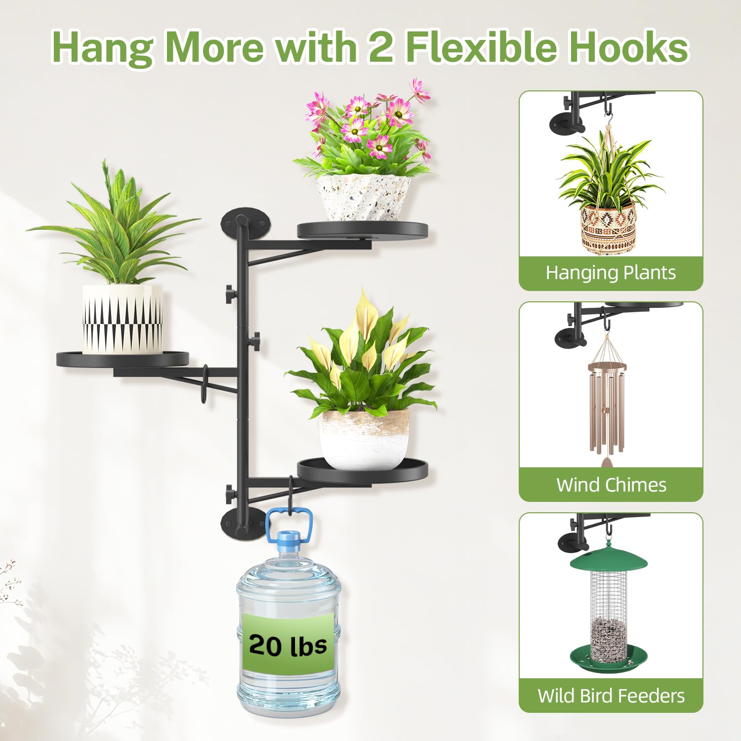 iDavosic.ly adjustable tray angles improve sunlight exposure for healthier growth