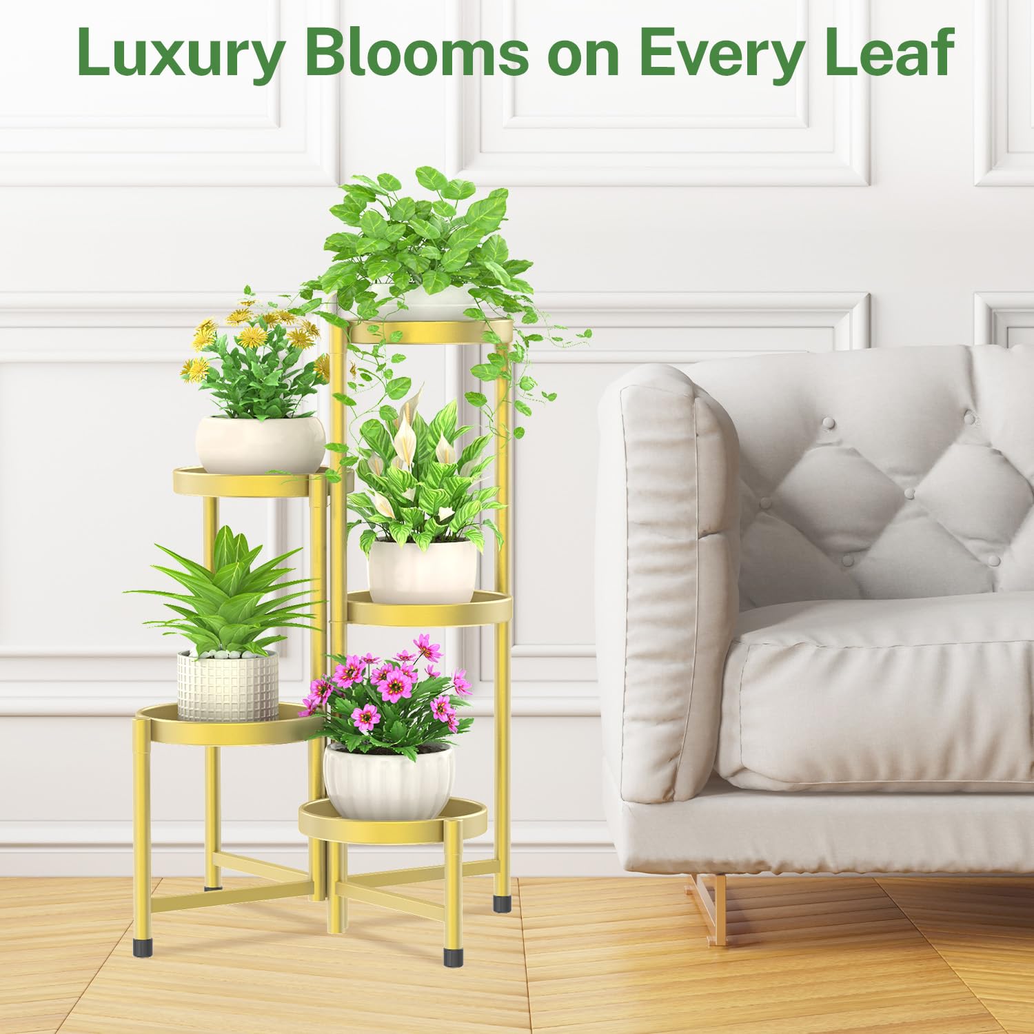 iDavosic.ly multi-tier options let you showcase several plants stylishly.
