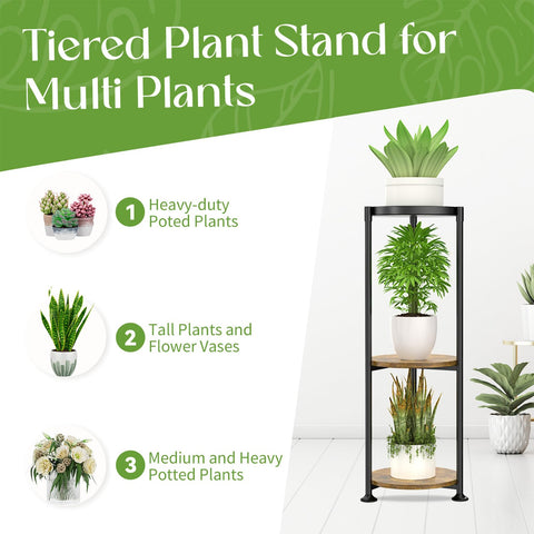 iDavosic.ly corner stand wide trays help stable pot placement