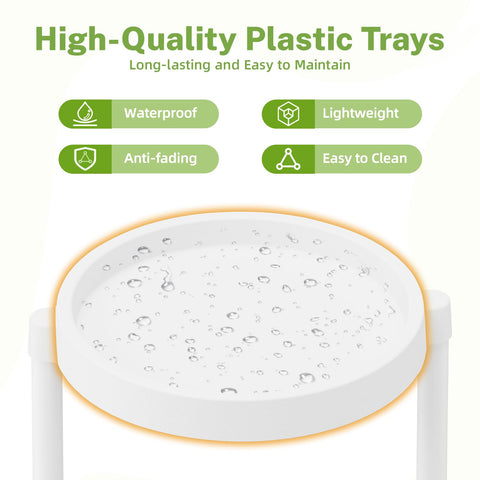 iDavosic.ly waterproof trays closeup showing spill protection and floor safety