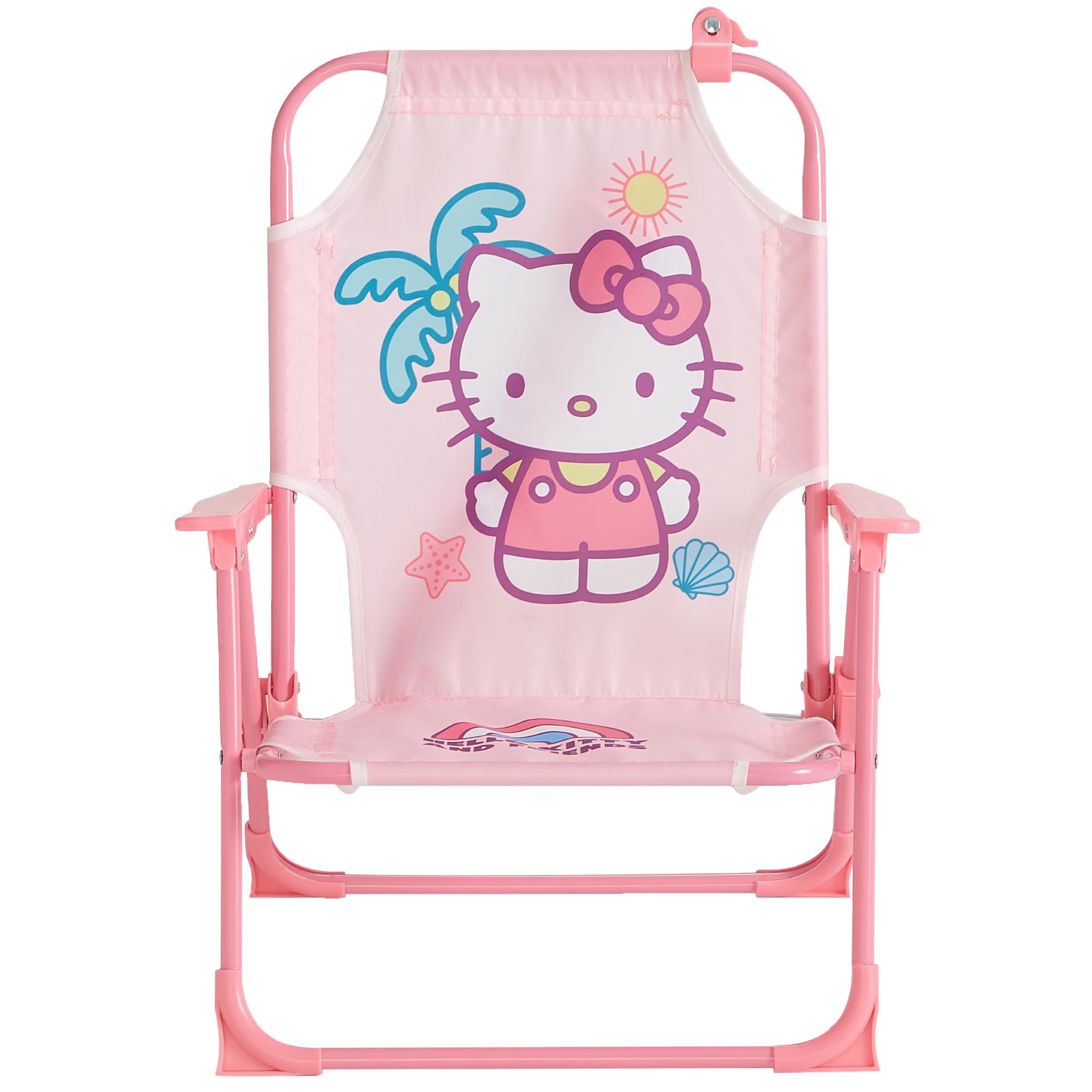 Idea Nuova Hello Kitty seat with dreamy mountain design creates a playful, inviting spot.