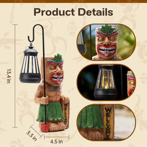IDEA SHOW tiki statue suits garden parties and gifting with lasting charm