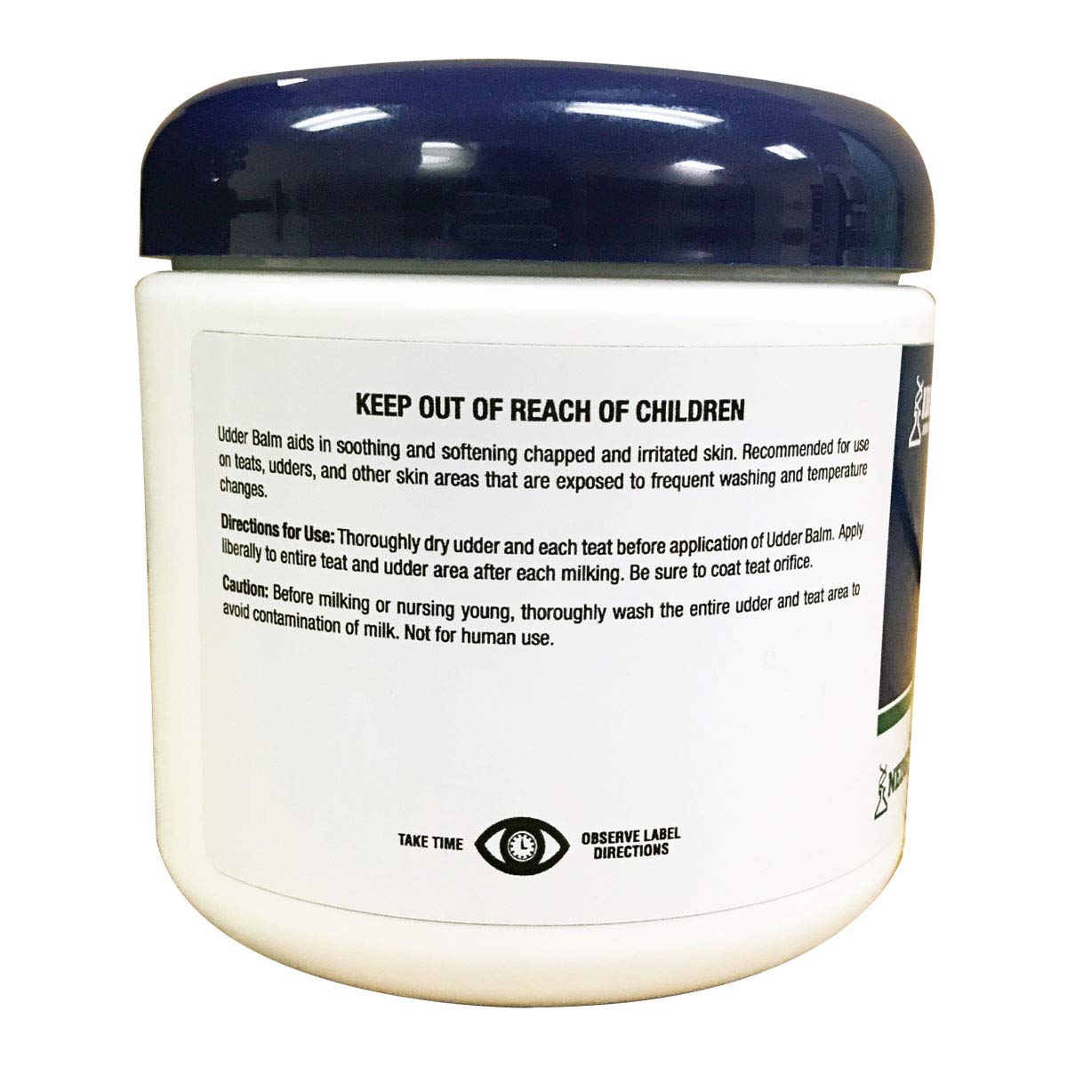 IDEAL Udder Balm application: easy use for sore teats.