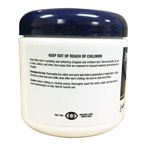 IDEAL Udder Balm application: easy use for sore teats.