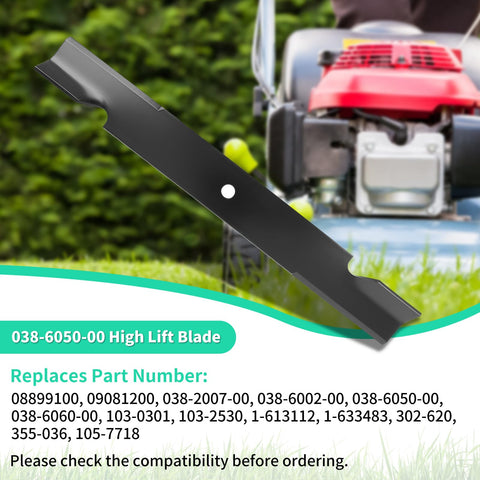 IDEASURE 60-inch deck blade fitment for compatible mowers