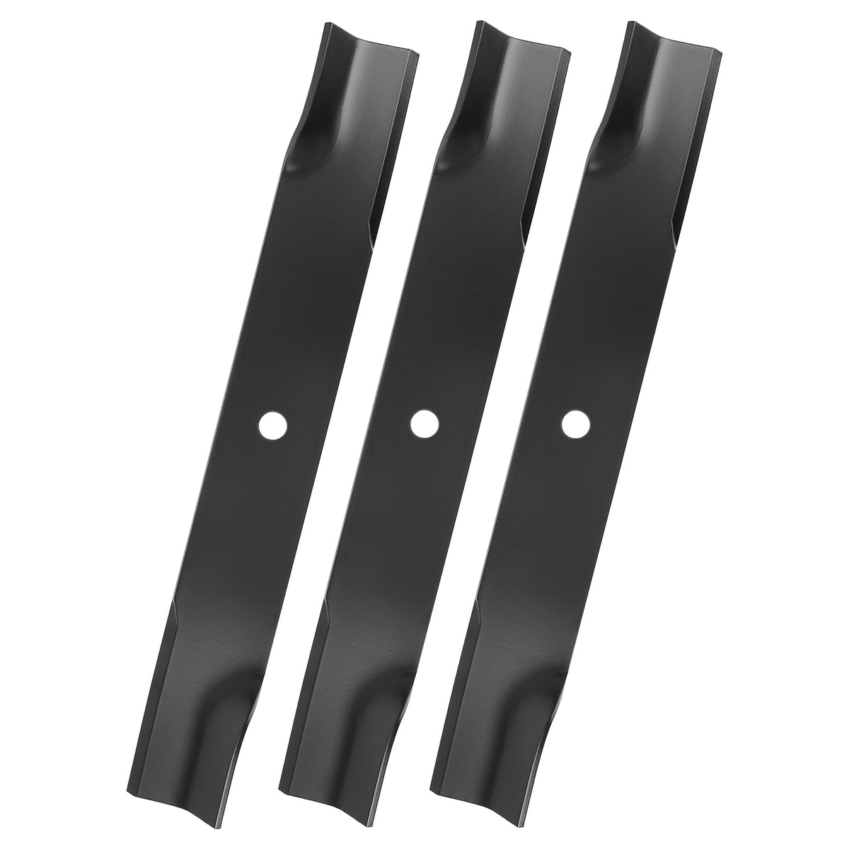 IDEASURE 601124 high-lift blade for 54-inch deck with durable single-piece steel.