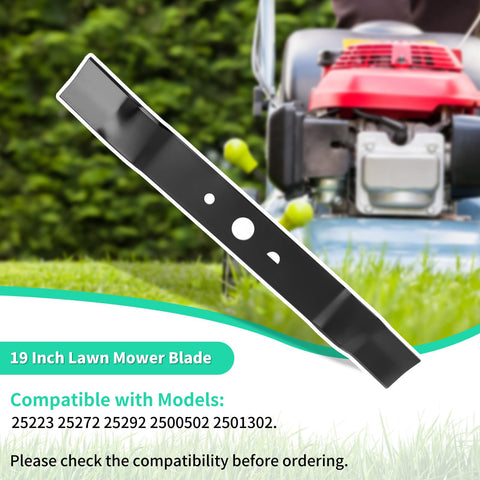 IDEASURE blade 19-inch deck fit ensures proper alignment.