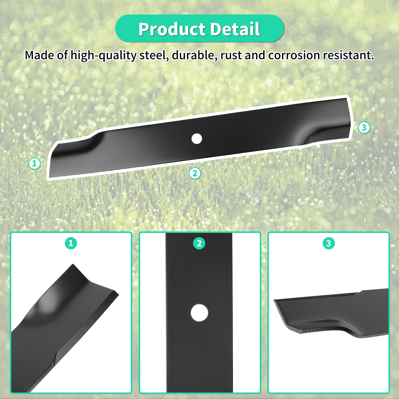 IDEASURE compatible with Raptor SD and FasTrak models for mowing consistency.