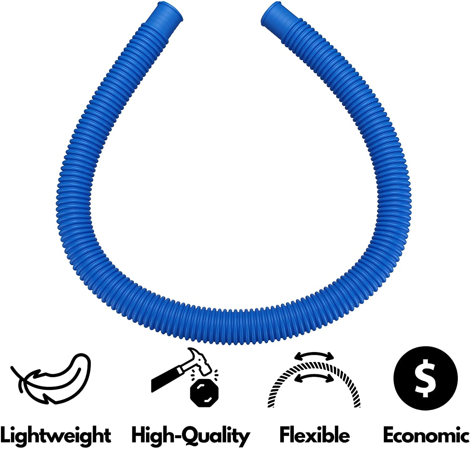 IDEASURE durable PVC hose for regular pool season use