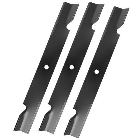IDEASURE high lift notched blade for 60-inch deck, optimized for clean cuts
