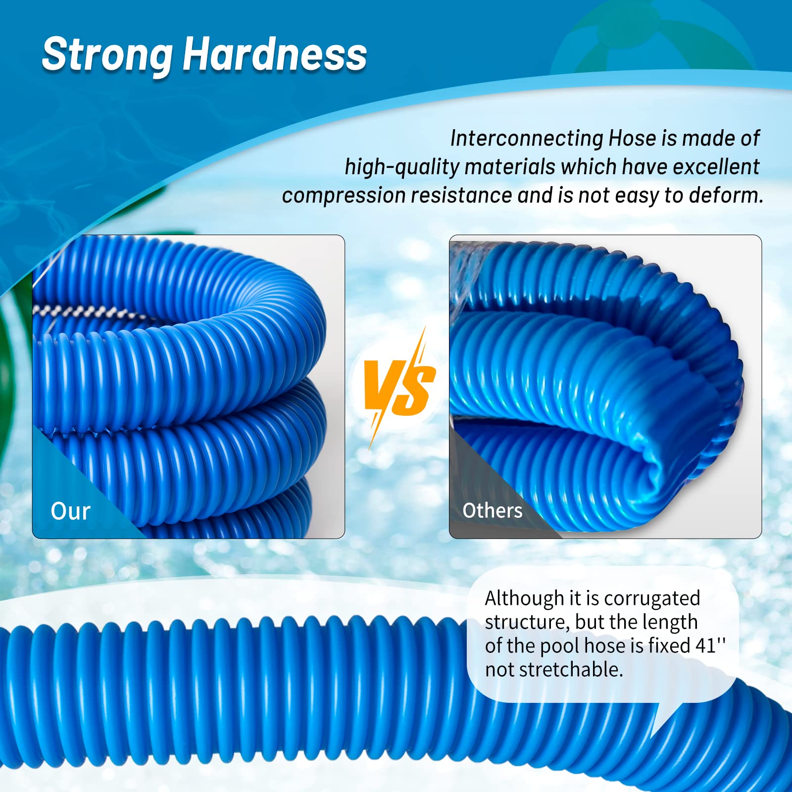 IDEASURE Intex-compatible hose works with models 603 and 637