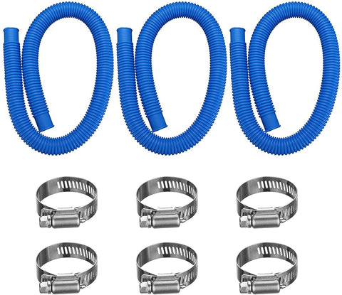 IDEASURE pool hose 1.25x41 connects quickly for above-ground pools