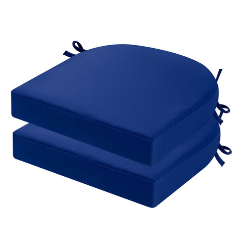 idee-home outdoor chair cushions 2-pack in vibrant colors for patio comfort.